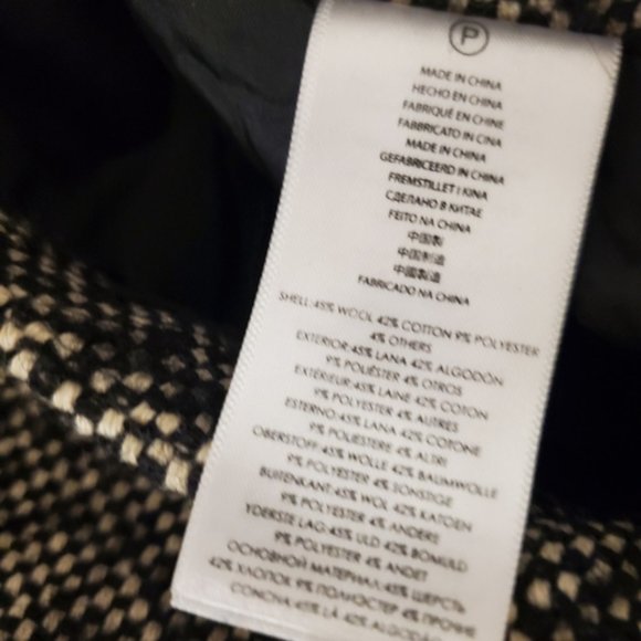 MICHAEL KORS WOOL BLEND  TWEED MINI SKIRT 14 - Picture 7 of 7